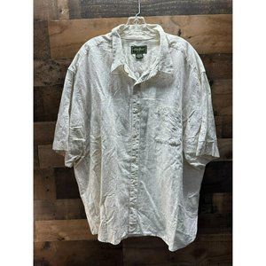 Eddie‎ Bauer Men's Short Sleeve Button Up Size XXL